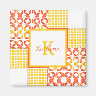Autumn Tints Quilt Pattern Magneet