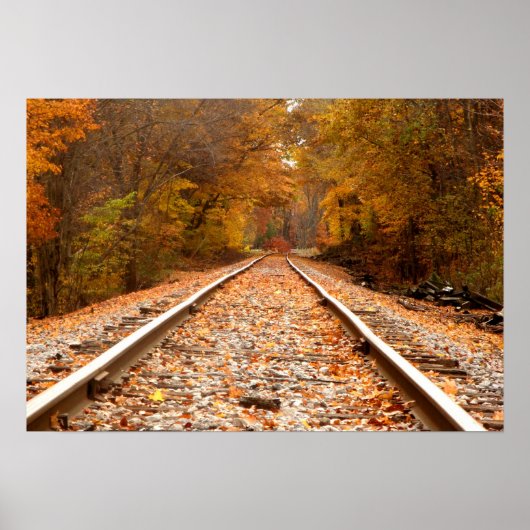 Autumn Tracks poster (Voorkant)