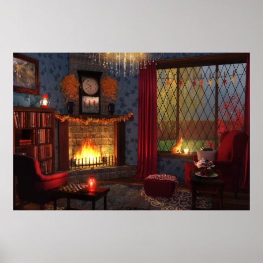 Autumn Tranquility Print (Voorkant)