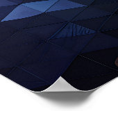 Autumn Tree Mosaic Geometric Radiance Poster (Hoek)