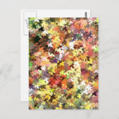 AUTUMN TREES BRIEFKAART (Voorkant / Achterkant)