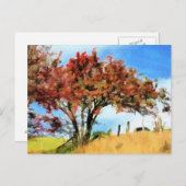 AUTUMN TREES BRIEFKAART (Voorkant / Achterkant)