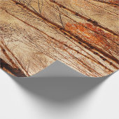 Autumn Trees  Bruin Oranje bos Cadeaupapier (Hoek)