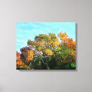 AUTUMN TREES CANVAS AFDRUK