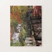 Autumn Trees en Picket Fence Legpuzzel (Verticaal)