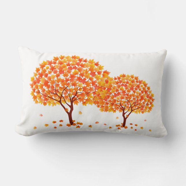 Autumn Trees Pillow Kussen (Voorkant)