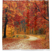 Autumn Trees Shower Curtain Douchegordijn (Voorkant)