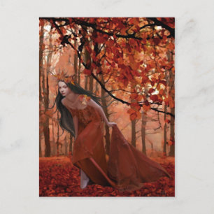 Autumn Tryst Briefkaart