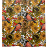 Autumn tuin 1 douchegordijn (Voorkant)