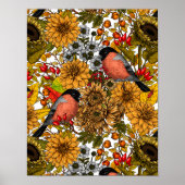 Autumn tuin 1 poster (Voorkant)