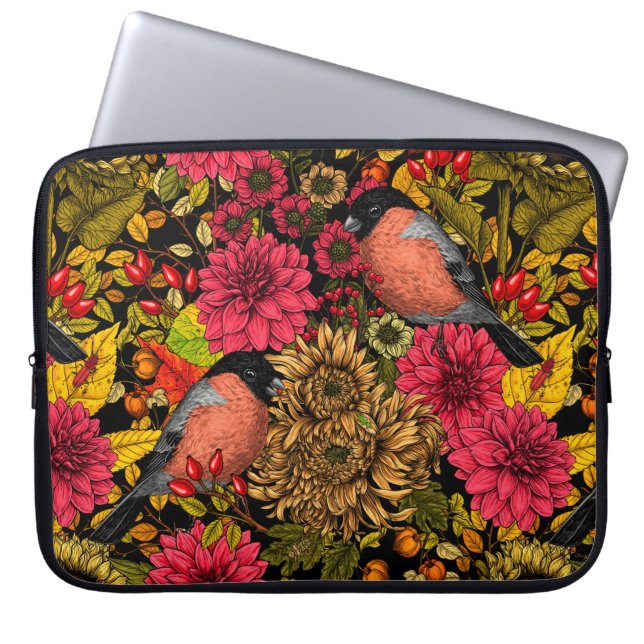Autumn tuin 2 laptop sleeve (Voorkant)