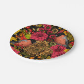 Autumn tuin 2 papieren bordje (Gekanteld)