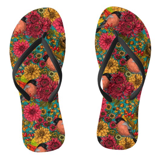 Autumn tuin 3 teenslippers (Voetbed)