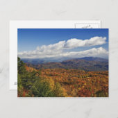 Autumn uitzicht Zuid-Appalachian Mountains Briefkaart (Voorkant / Achterkant)