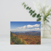Autumn uitzicht Zuid-Appalachian Mountains Briefkaart (Staand voorkant)