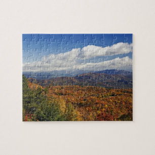 Autumn uitzicht Zuid-Appalachian Mountains Legpuzzel