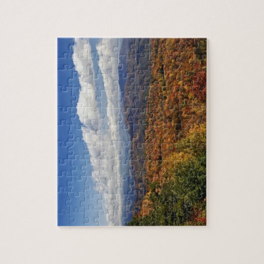 Autumn uitzicht Zuid-Appalachian Mountains Legpuzzel (Verticaal)