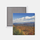 Autumn uitzicht Zuid-Appalachian Mountains Magneet (Voorkant / Achterkant)