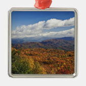 Autumn uitzicht Zuid-Appalachian Mountains Metalen Ornament (Voorkant)