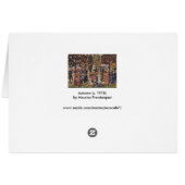 Autumn van Maurice Prendergast,  Kunst (Achterkant Horizontaal)