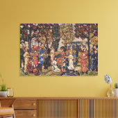 Autumn van Maurice Prendergast, Kunst Canvas Afdruk (Insitu (Woonkamer))