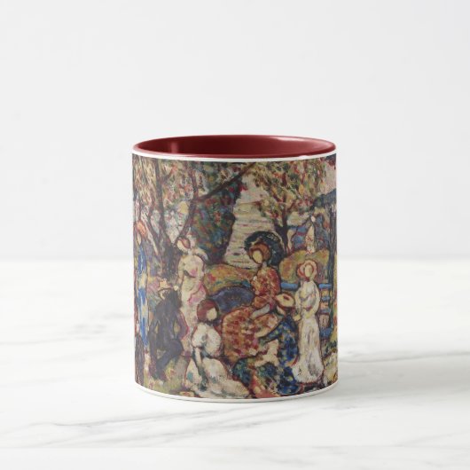 Autumn van Maurice Prendergast, Kunst Mok (Midden)