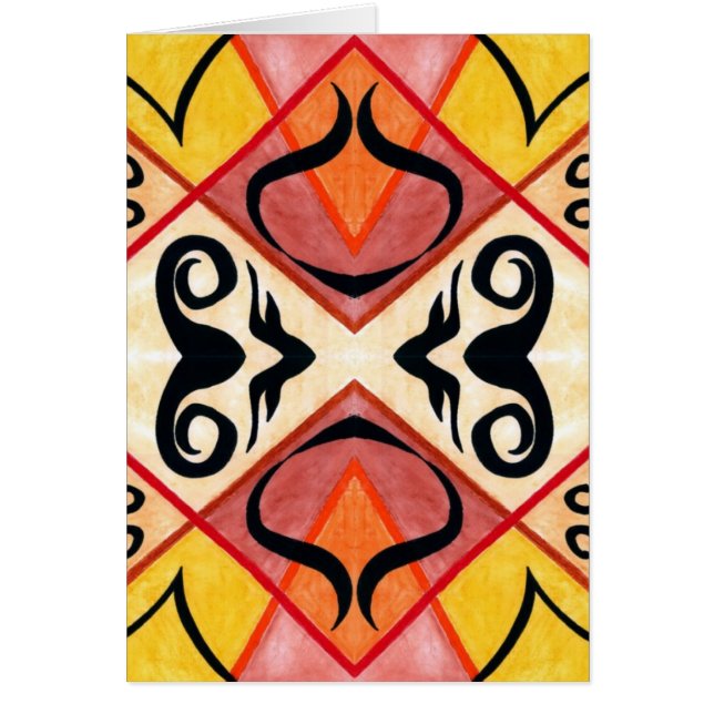 Autumn Vector Wenskaart (Voorkant)