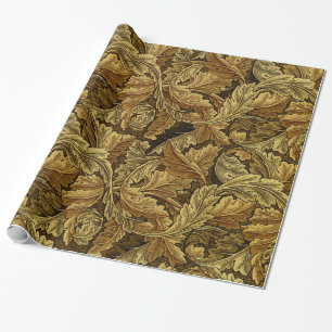 Autumn verlaat William Morris patroon Cadeaupapier