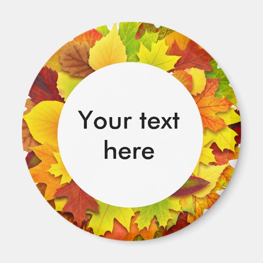Autumn vertrekt magneet (Voorkant)