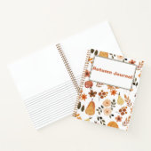Autumn Vibe Journal cadeau pour elle 🌸 💗 🤎 🍁 ✨ (Intérieur)