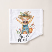 Autumn Vibes Bathroom Towel Set Bad Handdoek (Wasdoekje)