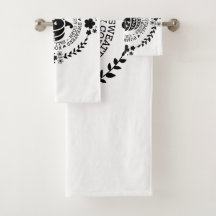 Autumn Vibes Bathroom Towel Set