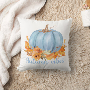 Autumn Vibes Blue Pumpkin Sierkussen
