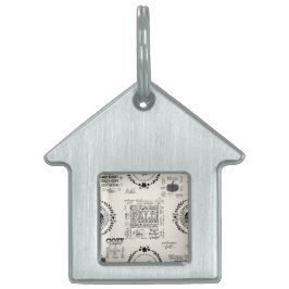 Autumn Vibes Dog ID Tags Huisdieren Naamplaatje