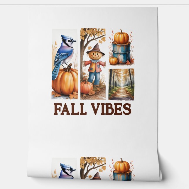Autumn Vibes Herfst Vibes Behang (Afrollen)