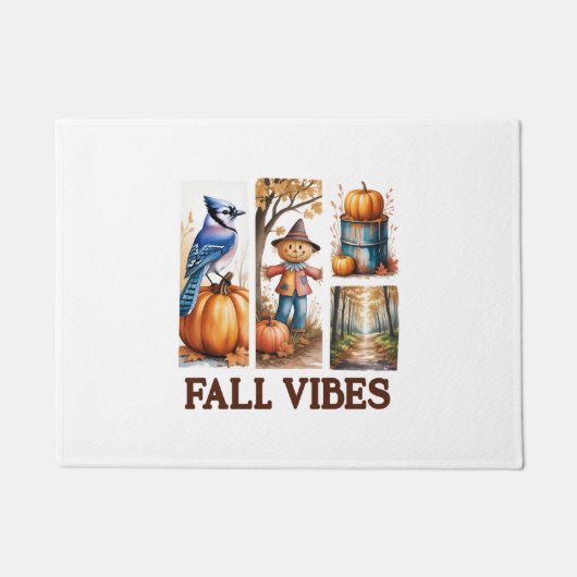 Autumn Vibes Herfst Vibes Deurmat (Voorkant)