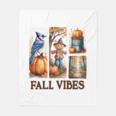 Autumn Vibes Herfst Vibes Fleece Deken (Voorkant)