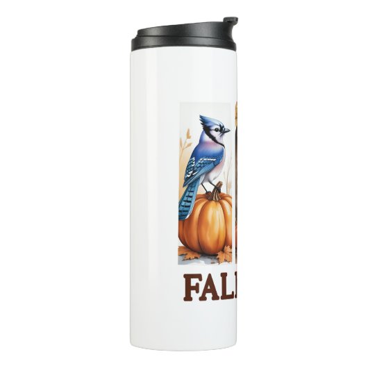 Autumn Vibes Herfst Vibes Thermosbeker (Gedraaid links)