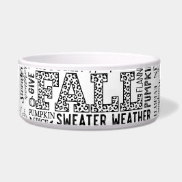 Autumn Vibes Pet Feeding Bowls Voerbakje