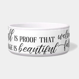 Autumn Vibes Pet Feeding Bowls Voerbakje