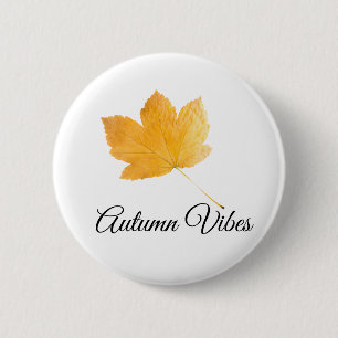 Autumn vibes ronde button 5,7 cm