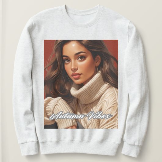 Autumn Vibes Sweatshirt (Design voorkant)