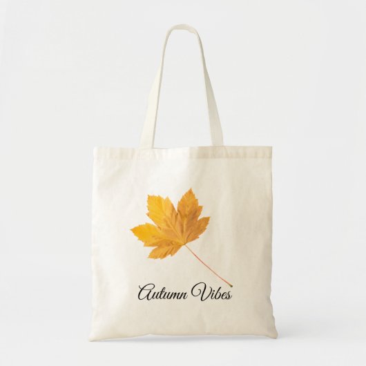Autumn vibes tote bag (Voorkant)