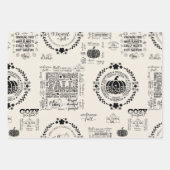 Autumn Vibes Wrapping Papers Wrapping Paper Sheets (Voorkant 2)