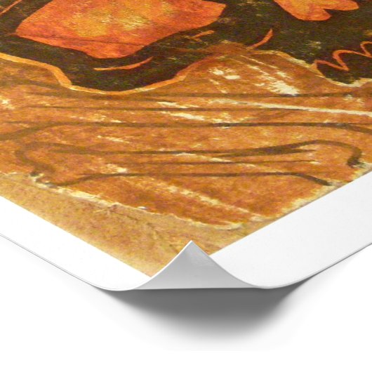 Autumn Vintage Halloween Poster (Hoek)