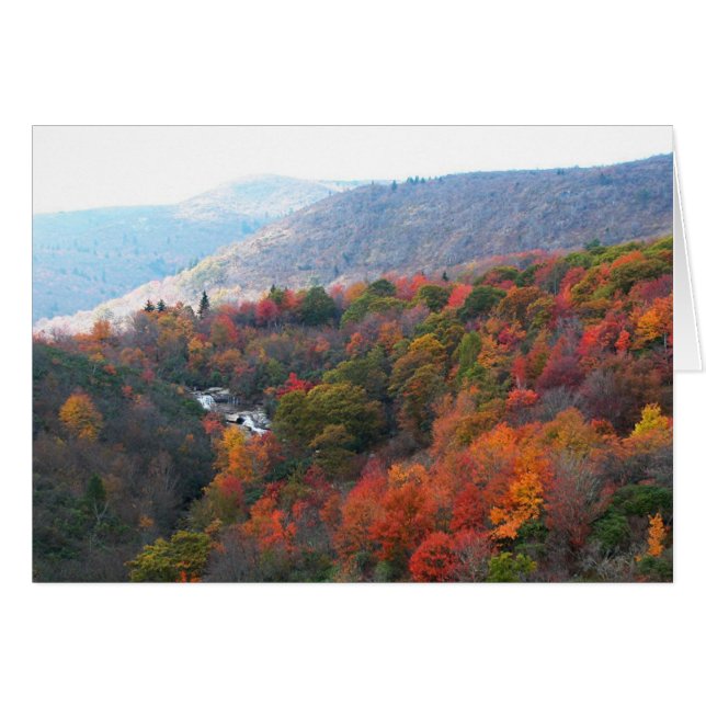 Autumn Waterfall (Voorkant Horizontaal)