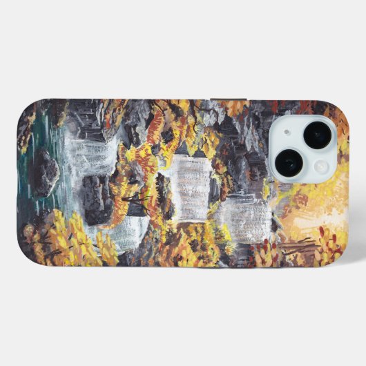 Autumn Waterfall Case-Mate iPhone Case (Achterkant (horizontaal))
