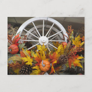 Autumn Wheel Briefkaart