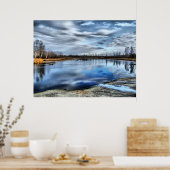 Autumn Whiteshell River Poster (Cuisine)