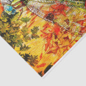 Autumn Wild Forest Dragon Fly Tissuepapier (Detail)